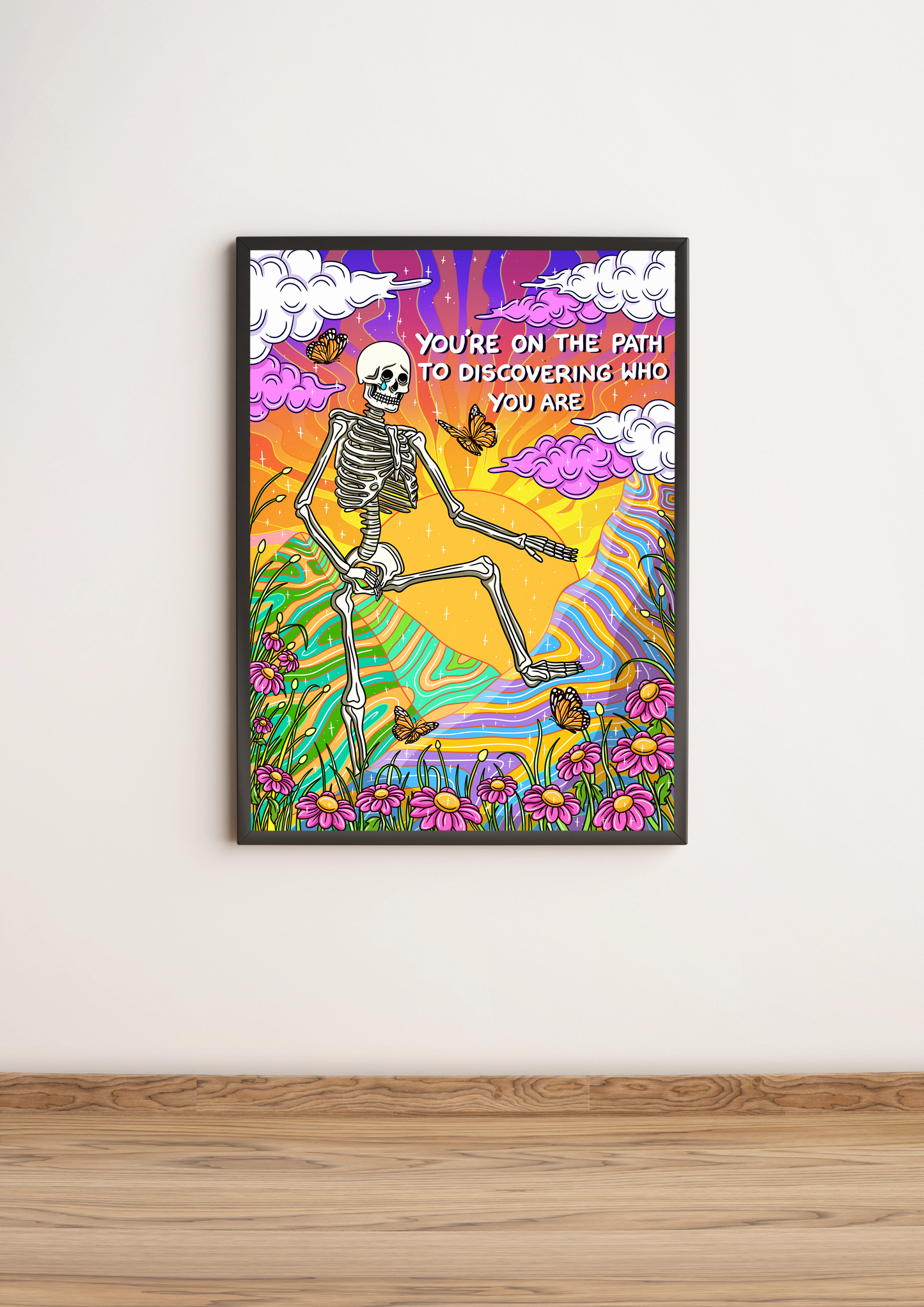 You're on the path