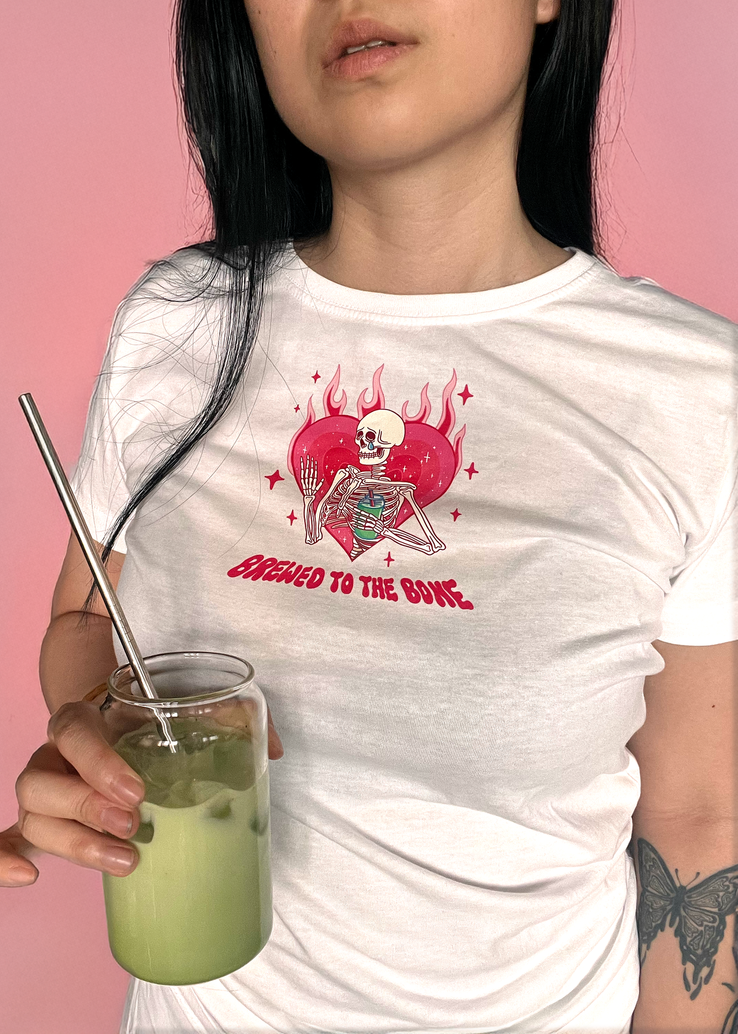 Brewed to the Bone Women's Tshirt