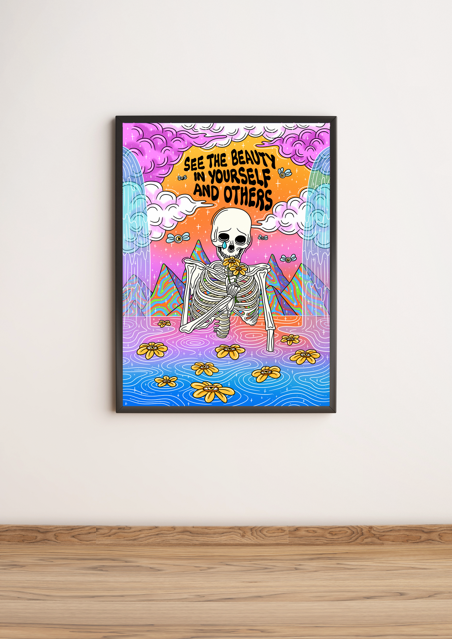 See The Beauty Trippy Art Print Wall Poster